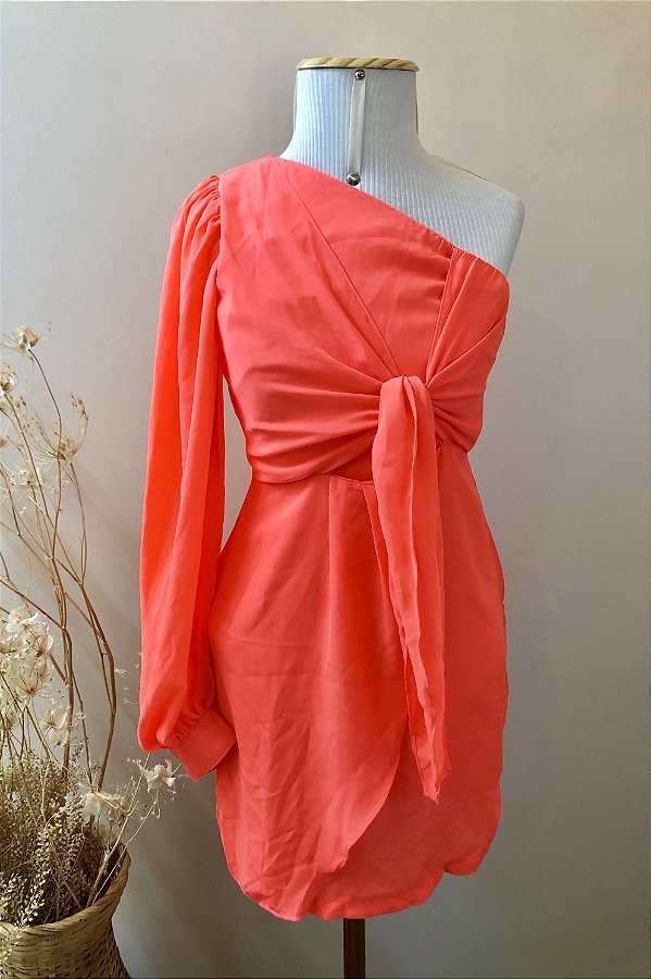 vestido neon
