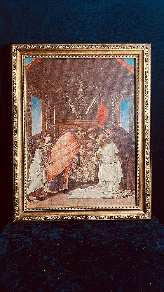 Quadro - A Última Comunhão de São Jerônimo
