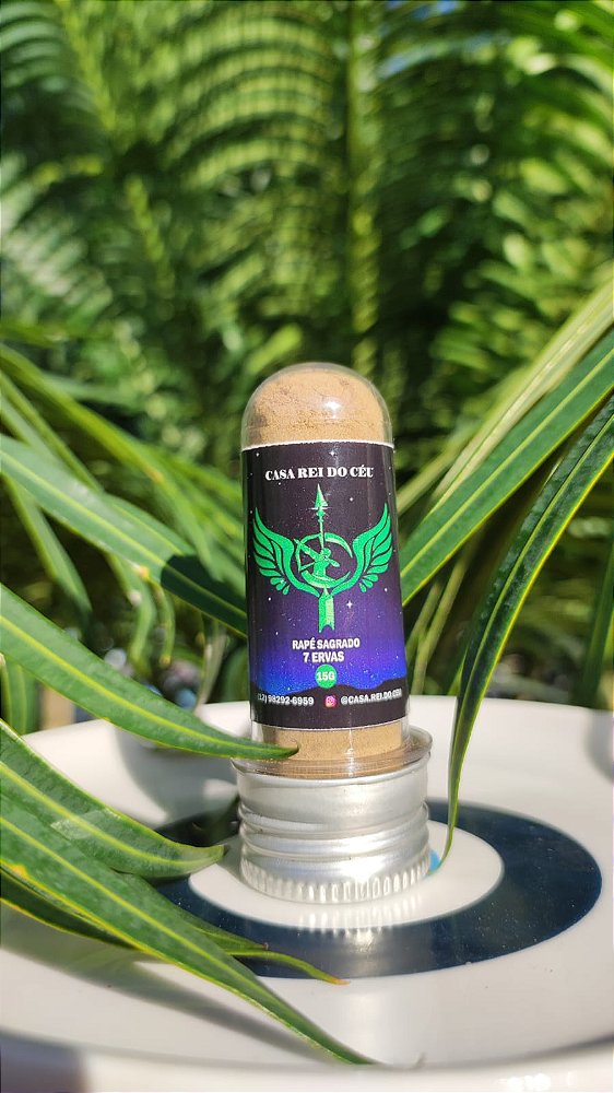 Rapé 7 Ervas Shawadawa Casa Rei do Céu (15g)