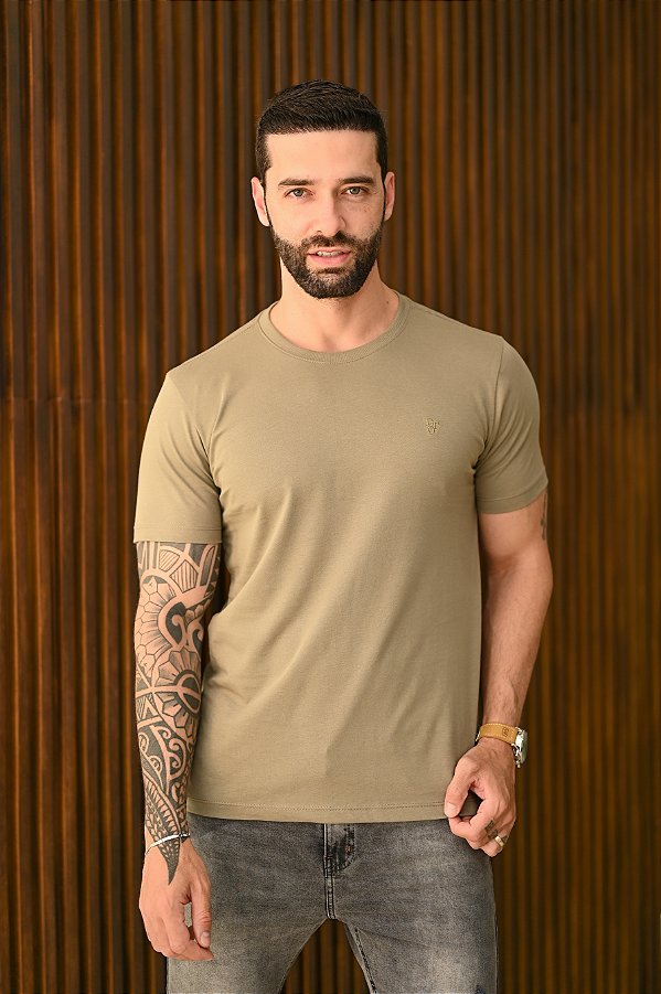 Camiseta Bege Sensorial