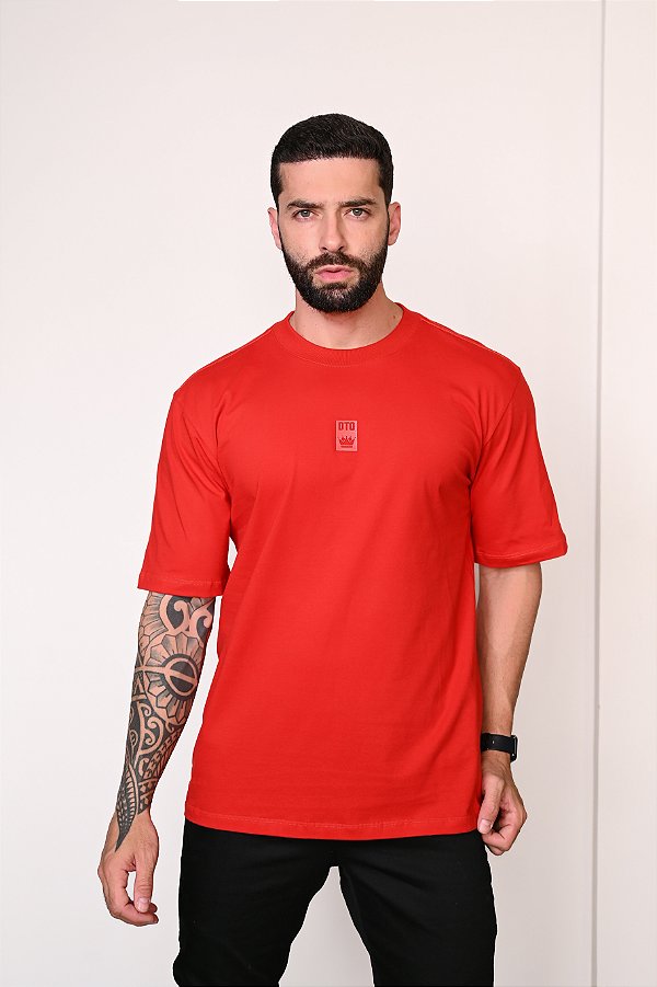 CAMISETA OVERSIZED TOMATE SILK PREMIUM