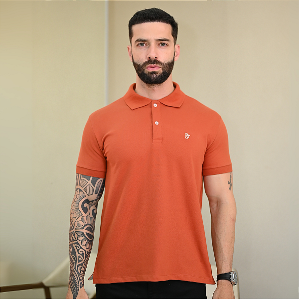 GOLA POLO TERRA COTA