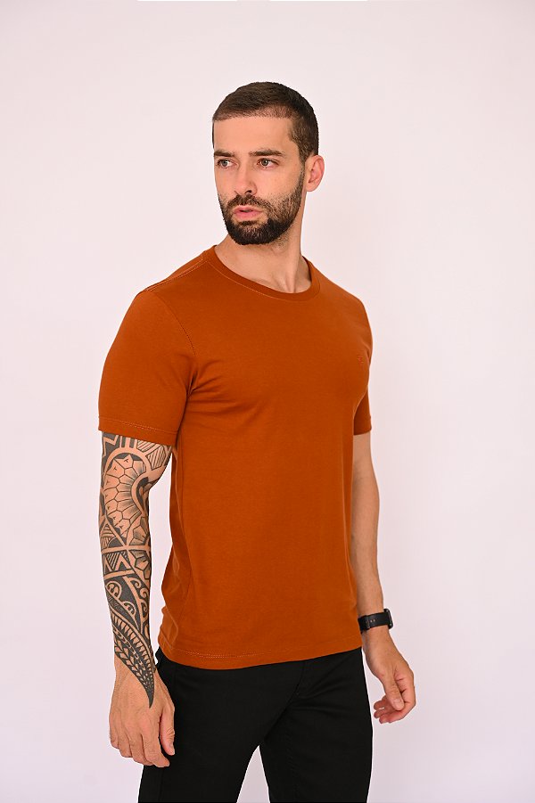 Camiseta Básica marron