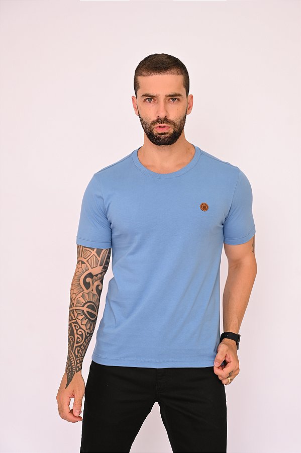 Camiseta Básica Blue Jeans