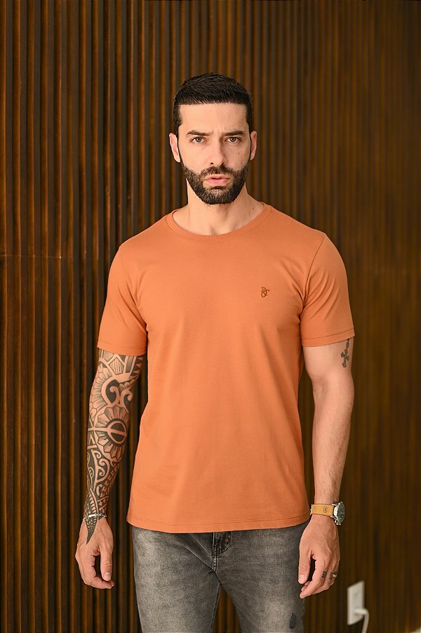 CAMISETA BASICA PESSEGO