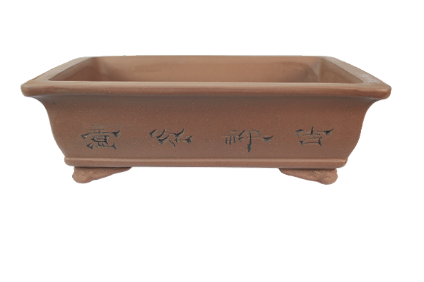 Vaso Retangular Importado Chinês 25 X 17 X 8 CM
