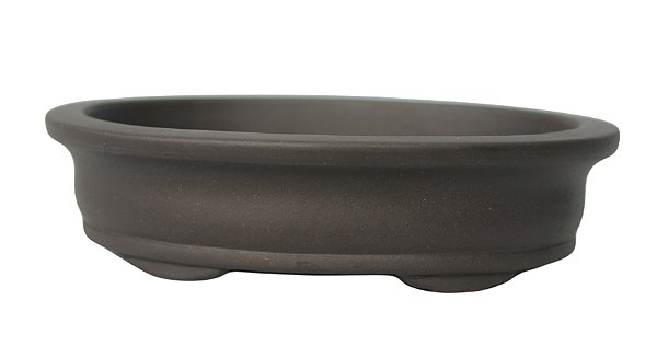 Vaso Oval Importado Chinês Yixing Primeira Linha 19,5 x 15 x 5 cm