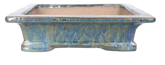 Vaso Retangular Esmaltado Onodera 19,5 X 15,5 X 5 cm