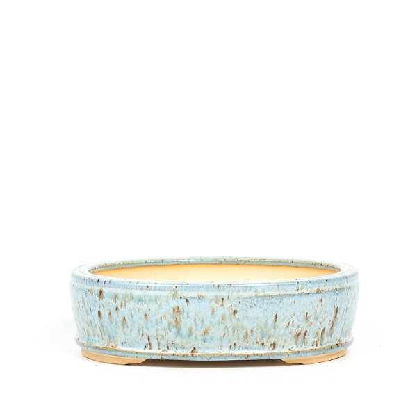 Vaso Oval Esmaltado Onodera 21,5 X 17 X 5,5 cm