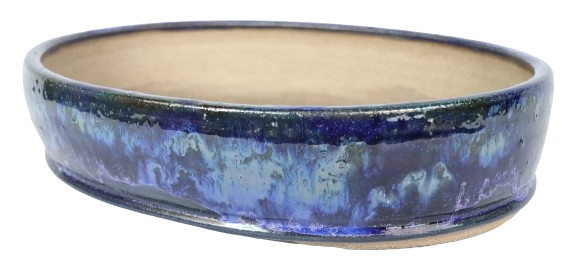 Vaso Oval Esmaltado Onodera 29 x 21 X 5 cm