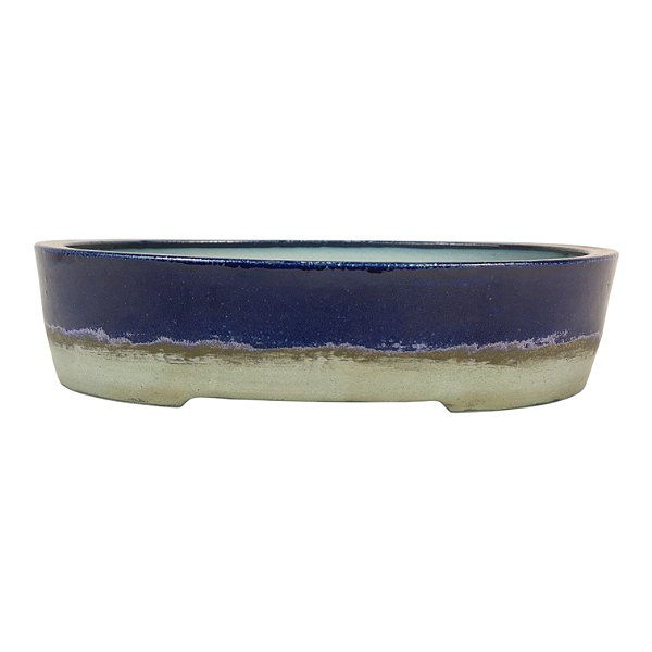 Vaso Oval Esmaltado Onodera 26,5 x 20 x 6 cm