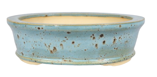 Vaso Oval Esmaltado Onodera 20 x 17,5 x 5 cm