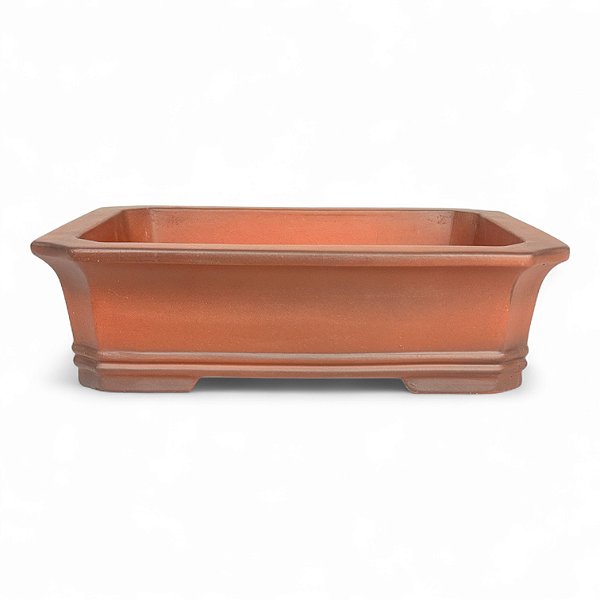 VASO RETANGULAR CHINES YIXING DE ALTÍSSIMA QUALIDADE 31,5 x 22 x 9 CM