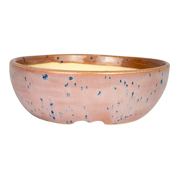 Vaso Bandeja Redondo Esmaltado Pine 13,5 X 4 cm