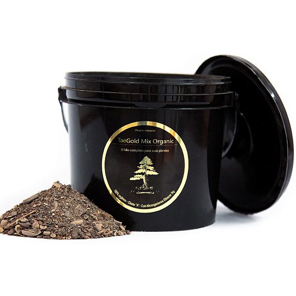 Adubo Orgânico de Bonsai e Orquídeas com Liberação Lenta Taegold Mix Organic