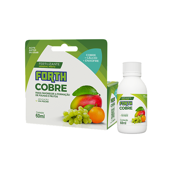 Fertilizante Forth Cobre Contra Parasitas 60 ml