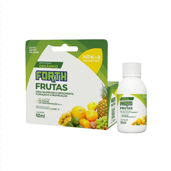 Fertilizante Foliar Forth Frutas 60 ml concentrado