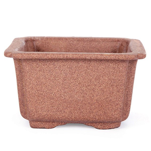 Vaso Mame Para Bonsai Quadrado Mizuno 8,5 X 8,5 X 5 CM