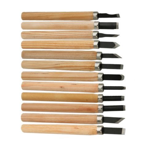 Kit de Mini Formões para Bonsai 06/12 unidades (Importado)