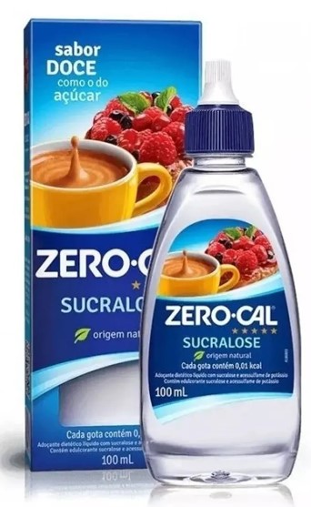 Adoçante Líquido Zero-Cal  Sucralose- 100ml
