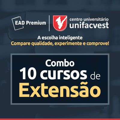 Combo 10 cursos de Extensão - Unifacvest