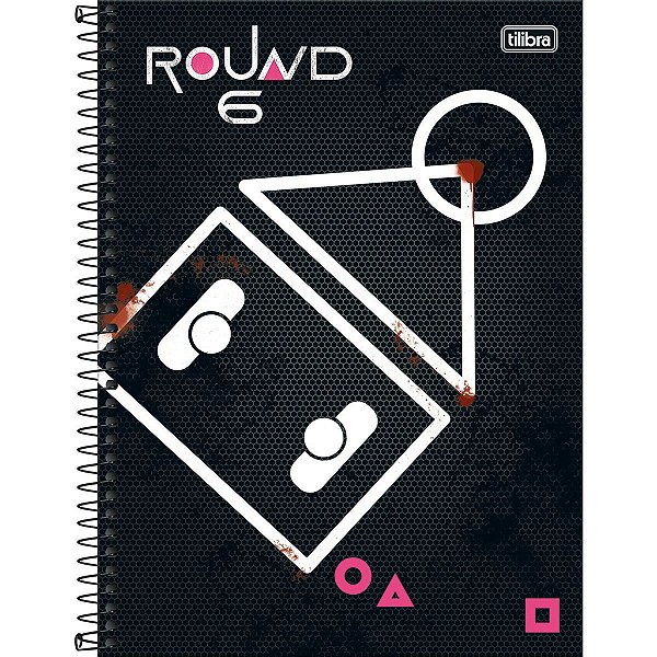 Caderno Round 6 Espiral 1m 80fls CD Ícones Tilibra Escolar