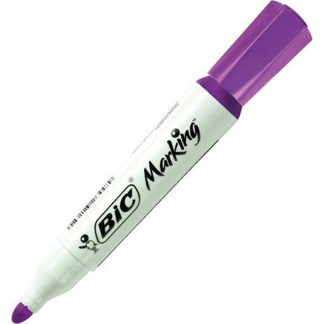 Caneta Marcador para Quadro Branco Roxo Marking - BIC