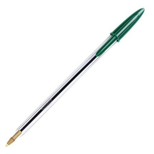 Caneta Esferográfica Verde 1.0mm BIC Cristal