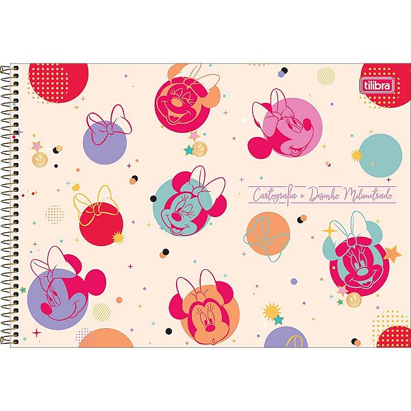 Caderno de Desenho 80fls Capa Dura Minnie 2023 Tilibra Escolar CP2 - Loja  Kento - Papelaria, material para escritório e informática.