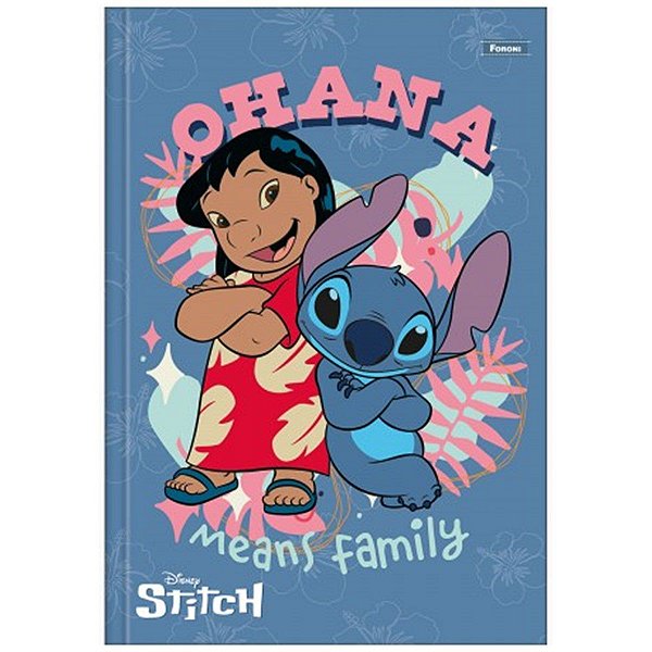 Caderno de desenho lilo e stitch