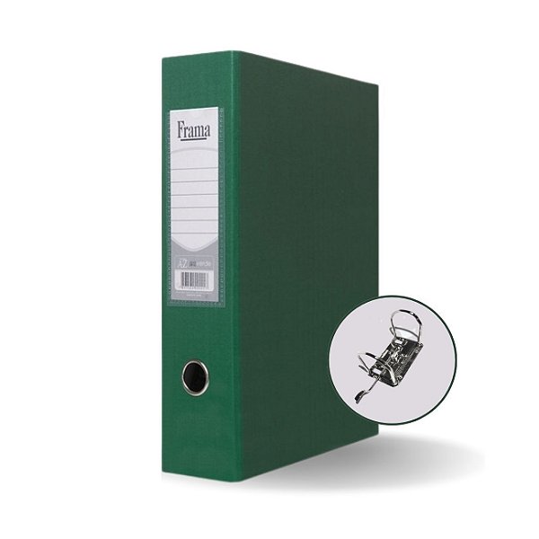 Pasta A-Z Registradora Ofício Lombo Largo Verde Usual Frama