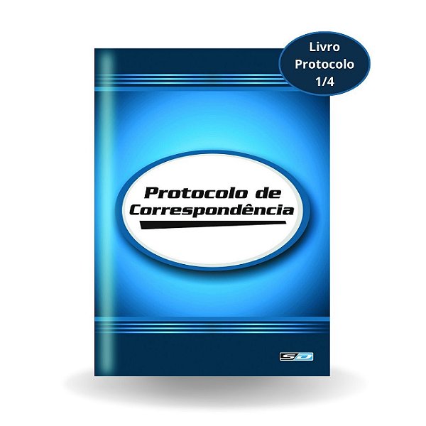 Livro Protocolo de Correspondência 1/4 104 folhas São Domingos