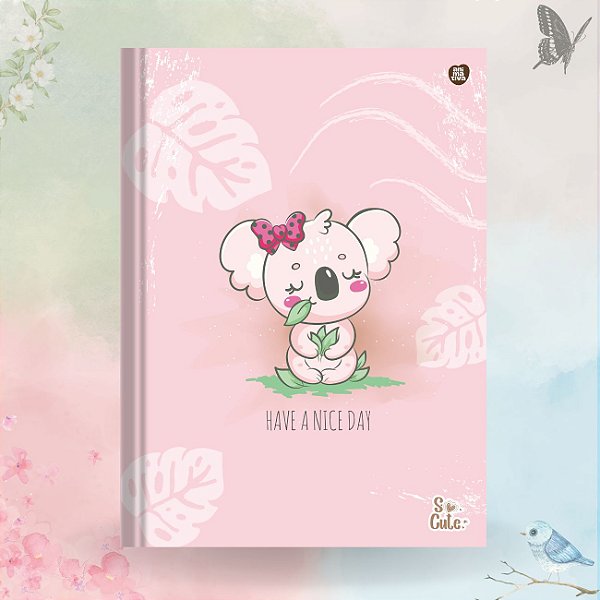 Caderno Brochura 80fls Capa Dura So Cute 2025 São Domingos CP4