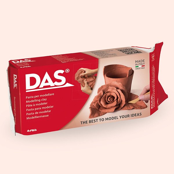 Massa de Modelar DAS Terracota 500g Fila