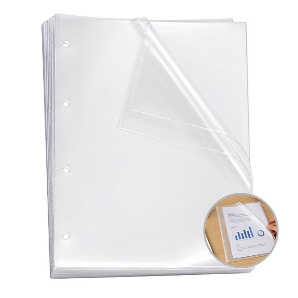 Envelope Plástico A4 4 Furos Médio 0,12 (Unitário) - ACP