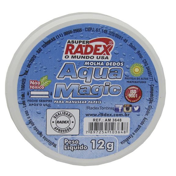 Molhador de Dedo em Pasta Aqua Magic 12G - Radex
