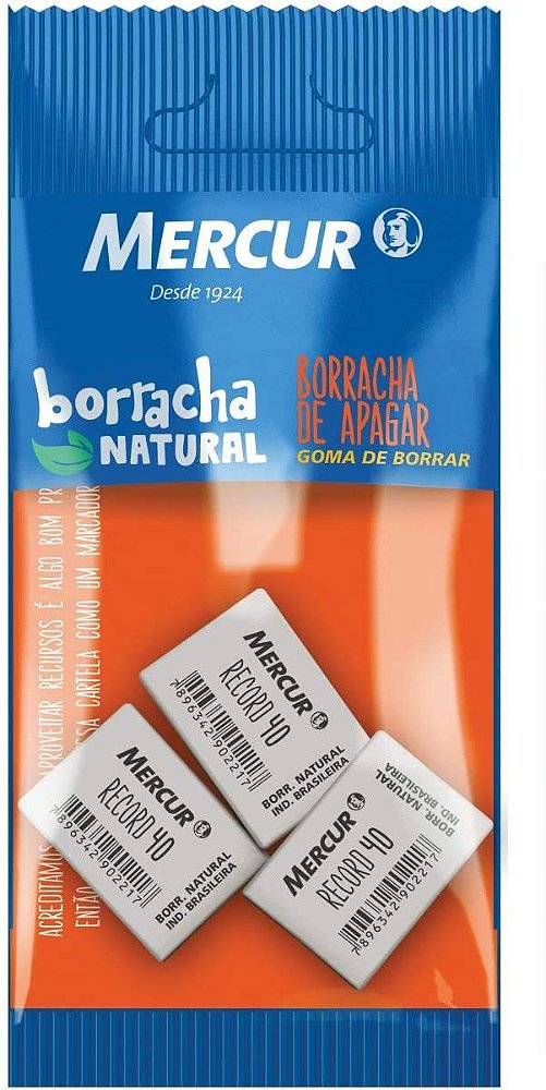 Borracha Branca Record 40 Pct c/ 3un – Mercur