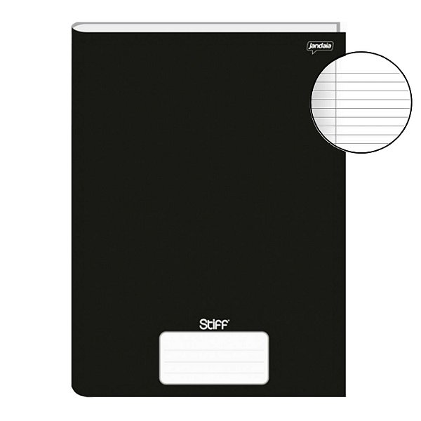 Caderno Brochura Pequeno 96fls 1/4 Stiff Capa Dura Jandaia