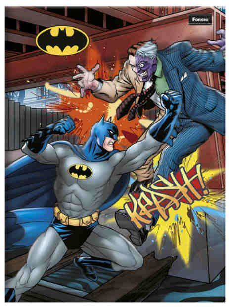Caderno Brochurão Gde 96fls - CD - Batman - Foroni - Cód. 208
