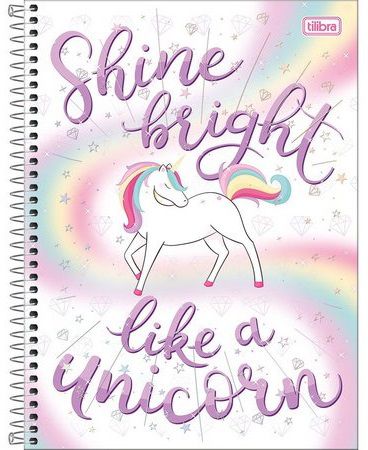 Caderno Espiral 10 Matérias 160fls - CD - Blink - Tilibra - Cód. 8054