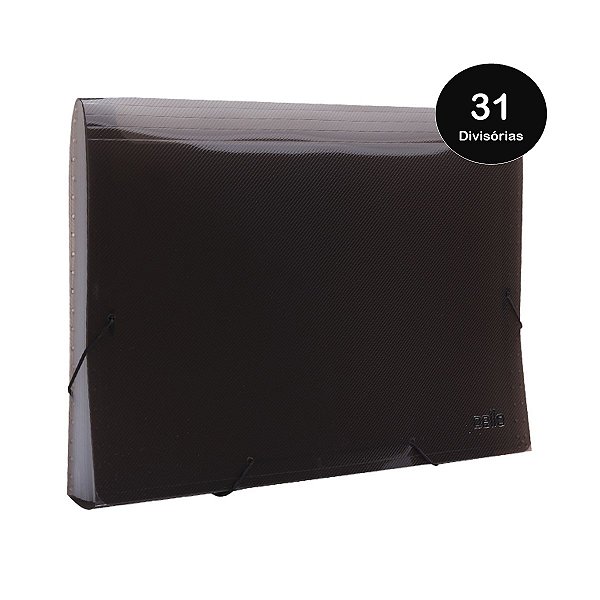 Pasta Sanfonada A4 31DV Fume - Dello