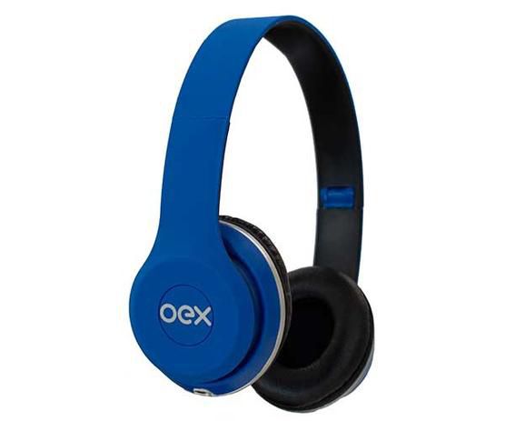 Fone de Ouvido c/fio Headset Style HP103 Azul – OEX