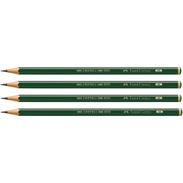Lápis Preto 9000 - Faber Castell