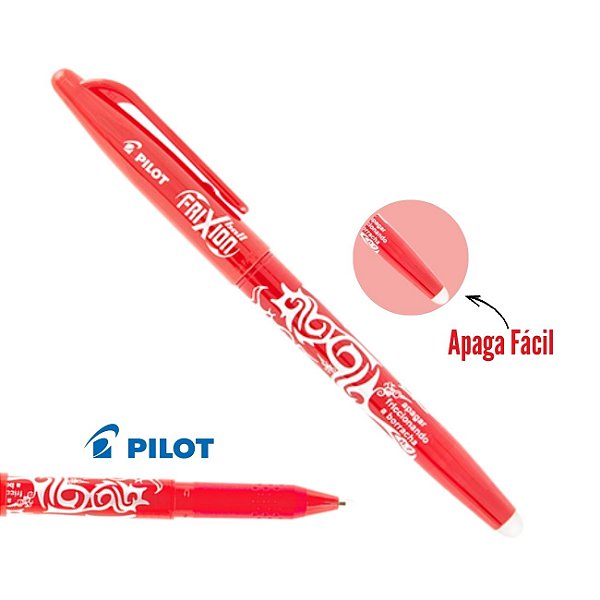 Caneta Esferográfica Frixion 0.7 Vermelha (Unidade) BL-FR7 - Pilot