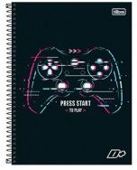 Caderno Espiral 10 Matérias CD D+ Control - Tilibra