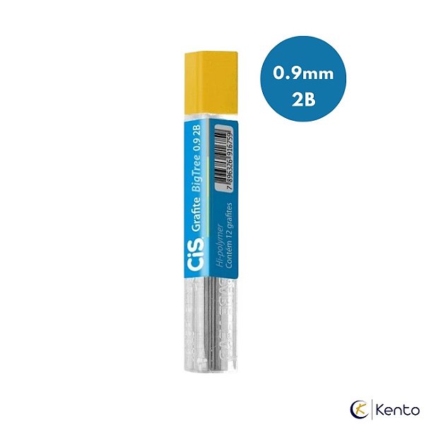 Grafite para Lapiseira 0.9mm 2B BigTree – Cis