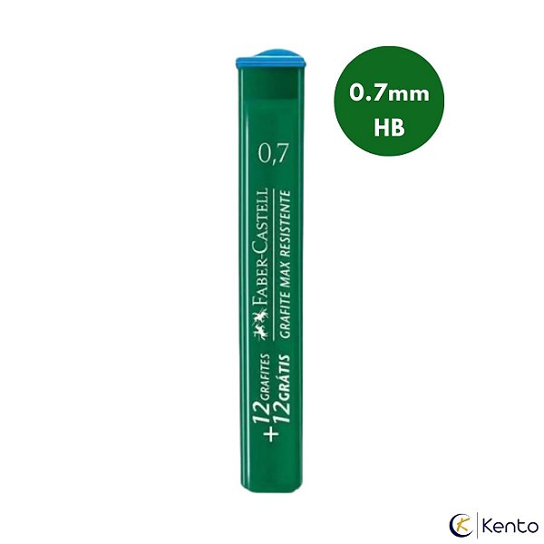 Grafite para Lapiseira 0.7mm HB - Faber-Castell