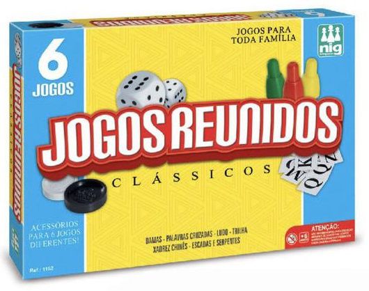 Brinq. Jogo 6 Super Jogos Reunidos - NIG