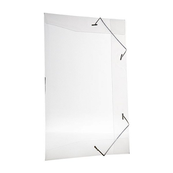 Pasta Plástica c/ Aba elástico 235x335mm Oficio Cristal - Dello