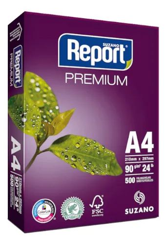 Papel Sulfite A4 500fls 90g 210x297 Premium - Report